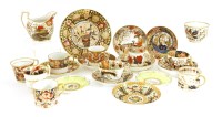 Lot 358 - A collection of porcelain tea cups