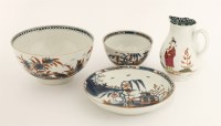 Lot 348 - A Worcester porcelain sparrow beak jug