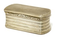 Lot 51 - A George III silver box