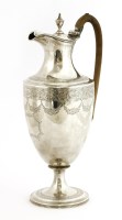 Lot 151 - A George III silver ewer