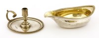 Lot 188 - An early 19th century silver pap boat