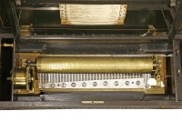 Lot 533 - A Swiss ten-tune hidden drum and bell musical box