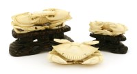 Lot 622 - A Japanese ivory okimono