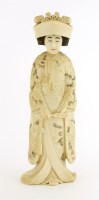 Lot 629 - A Japanese ivory okimono