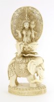 Lot 631 - A Japanese ivory okimono