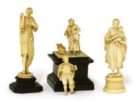 Lot 544 - A European ivory figure