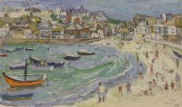 Lot 1160 - Linda Weir (b.1951)
'BIG SWIRL - SPRING TIDE'
Signed and dated '20.5.14' l.r.