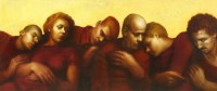 Lot 1369 - Janet Owen (Contemporary) 
SLEEPERS
Signed and dated 1995 l.r.
