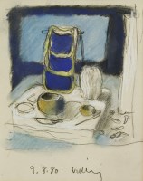 Lot 1291 - Victor Willing (1928-1988)
STILL LIFE
Signed and dated '9/8/80' l.c.