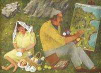 Lot 1196 - Margaret Pullee (1910-2003)
'ON BOLBERRY DOWN'