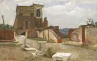 Lot 1003 - John Aldridge RA (1905-1983) 
'PALATINE'  
Signed and dated 'Palatine 5 Sept 1952' l.l.