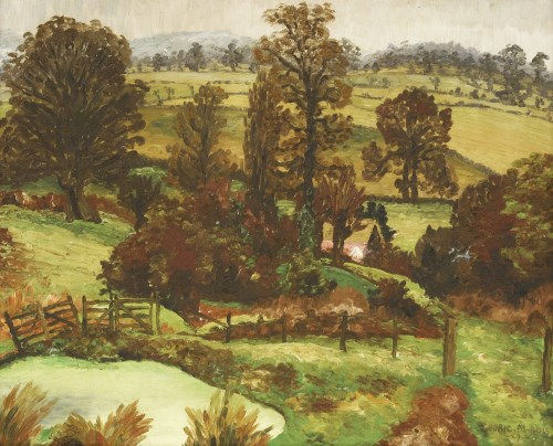 Lot 1158 - Sir Cedric Morris (1889-1982)
A SUFFOLK LANDSCAPE