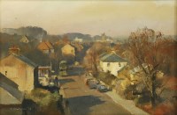 Lot 1067 - Trevor Chamberlain (b.1933)
'BUS TO HERTFORD