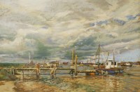 Lot 1301 - Margaret Glass (b.1950)
WALBERSWICK
Signed and dated '93 l.r.