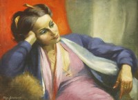Lot 1007 - Olga Lehmann (1912-2001)
ISRAELI GIRL 
Signed l.l.