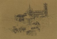 Lot 1330 - Reginald Brill (1902-1974)
FLORENCE
Pen and ink on buff paper
32 x 47cm

Provenance: Kingston University