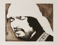 Lot 1332 - David Oxtoby (b.1938)
'DYLAN'
Etching and aquatint
