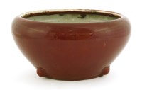 Lot 407A - A Chinese flambé censer