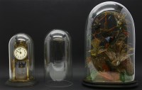 Lot 377 - Three glass domes