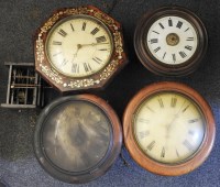Lot 317 - Four 'Black Forest' wall clocks