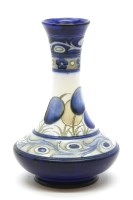 Lot 374 - A Moorcroft 'Honesty' pattern vase
