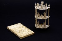 Lot 102 - A Chinese carved inlay card case