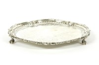 Lot 103 - A Victorian silver salver