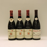 Lot 155 - Assorted Châteauneuf-du-Pape to include: Le Vieux Télégraphe