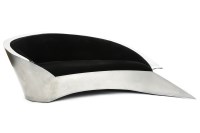Lot 409 - A ‘Definitive’ curve steel sofa