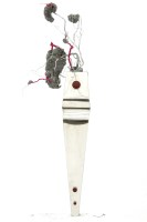 Lot 405A - A ‘Definitive’ steel illuminating wall sculpture
