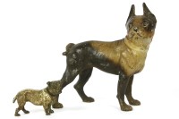 Lot 170 - A cold painted bulldog
