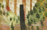 Lot 1182 - Mary Newcomb (1922-2008)
THE COMMON WITH CHESTNUTS
Signed and dated 66(?)