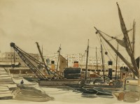 Lot 1321 - Claude Muncaster (1903-1974)
'CADIZ HARBOUR'
Watercolour over pencil
23 x 30cm

*Artist's Resale Right may apply to this lot.