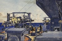 Lot 1324 - Claude Muncaster (1903-1974)
'HMS RODNEY IN THE MEDITERRANEAN'
Pen and ink and watercolour
28.5 x 39cm

*Artist's Resale Right may apply to this lot.