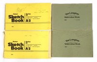 Lot 1342 - Joan Warburton (1920-1996)
FOUR SKETCHBOOKS:
1989 - landscapes and still lifes
1989-1990 - views of gardens and other landscapes
1990-1992 - still lifes and summer and winter landscapes
1991-1993 - s