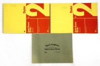 Lot 1343 - Joan Warburton (1920-1996)
THREE SKETCHBOOKS:
1992-1994 - landscapes
1993 - still lifes