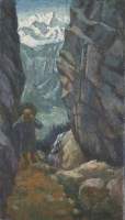 Lot 1213 - Sylvia Molloy (1914-2008)
'BURDEN'
Signed l.r.