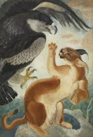 Lot 1222 - Kathleen Hale OBE (1898-2000)
EAGLE AND LYNX