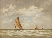 Lot 1225 - Hugh Boycott-Brown (1909-1990)
SAILING BOATS
Signed l.r.