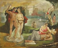 Lot 1126 - Patrick Morgan (American 1904-1982)
DÉJEUNER SUR L'HERBE NEW YORK