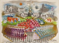 Lot 1009 - Olga Lehmann (1912-2001)
THE TWELVE DAYS OF CHRISTMAS AT SAMPFORD