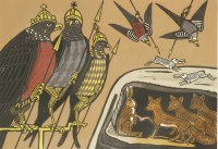 Lot 1027 - Edward Bawden RA (1903-1989)
'AESOP'S FABLES: HARES