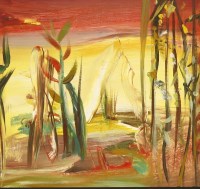Lot 1375 - Michael Heindorff (b.1944)
'HEAT IN HARMONY';
'HEAT WAVES'
A pair