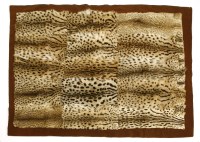 Lot 435 - A Serval (Leptailurus Serval) skin bedspread