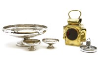 Lot 260 - A large chrome bowl