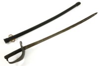 Lot 273 - A 19th century cavalry sword and scabbard