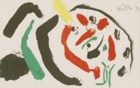 Lot 1357 - Roger Hilton (1911-1975)
UNTITLED
Signed and dated 1973 u.r.