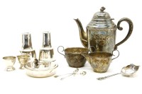 Lot 58 - Two Danish silver egg cups