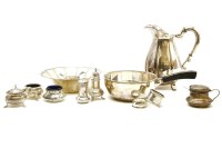 Lot 85 - A silver condiment set