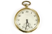 Lot 48 - An 18ct gold open face pocket watch